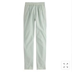 J Crew Mint Green Harlow Pant, size 4